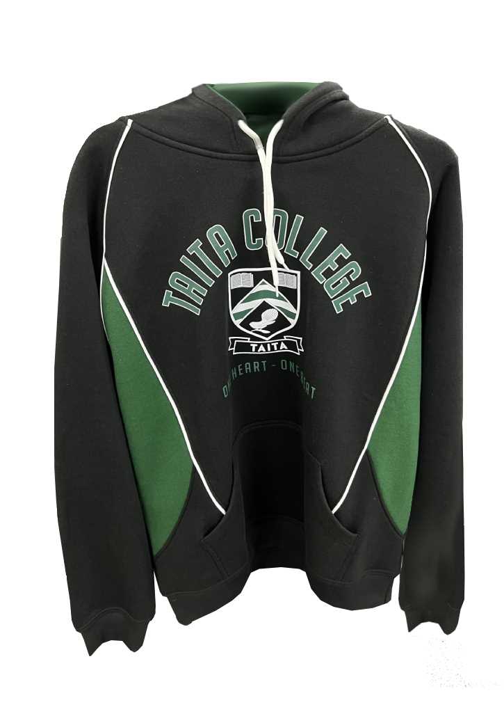 Taita College Hoodie Black/Fores